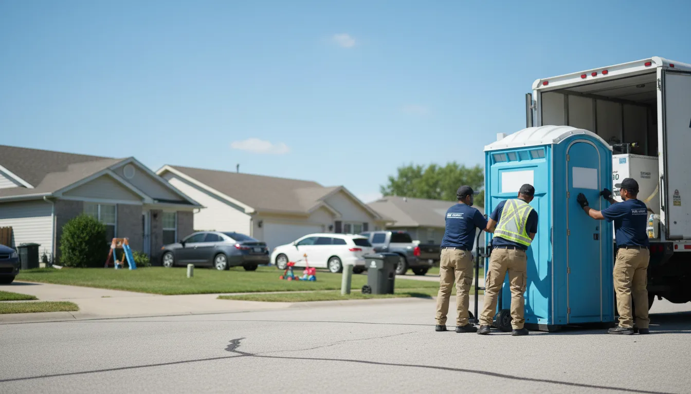 Standard Porta Potty Rentals in Holcomb, MO near me